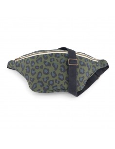Fées et Pirates - Sac banane leopard kaki - Rose in April 2