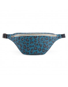 Fées et Pirates - Sac banane leopard bleu - Rose in April