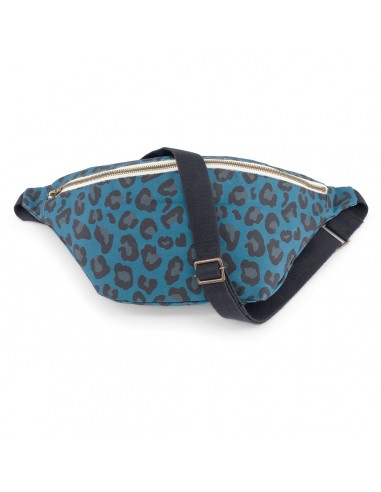 Fées et Pirates - Sac banane leopard bleu - Rose in April