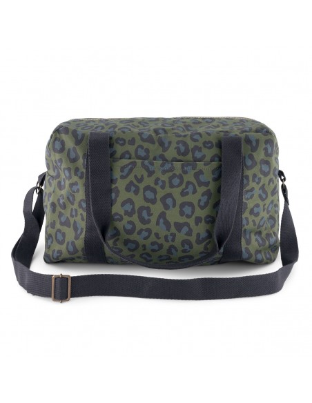 Fées et Pirates - Sac à langer Raphael leopard kaki - Rose in April