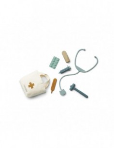 Lennart doctor set - Blue multi mix - Liewood - Fes et Pirates