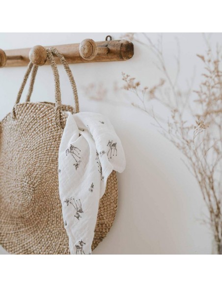 Fées et Pirates - Lange Bianca Panda Faon naturel (M) - Rose in April