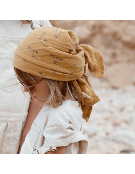 Fée et Pirates - Lange Bianca Perroquet brown sugar (M) - Rose in April