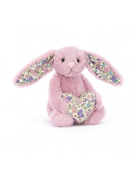 Peluche Lapin blossom tulip heart bunny - 15cm - Jellycat - Fées et Pirates