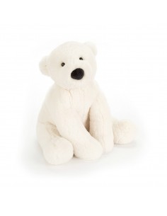 Peluche Perry ours polaire bébé - 19cm - Jellycat - Fées et Pirates