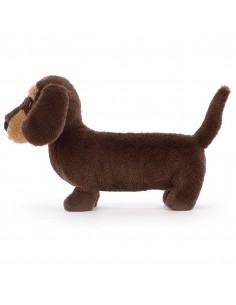 Peluche Otto le chien saucisse - 13cm - Jellycat - Fées et Pirates 2