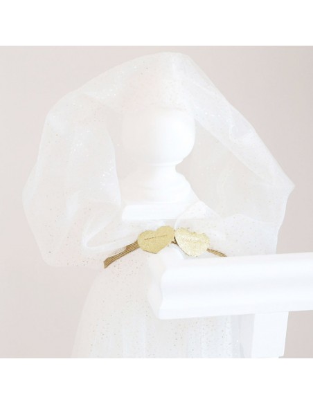 Déguisement cape en tulle à pois dorés - Surprise Partie ! - Fées et Pirates