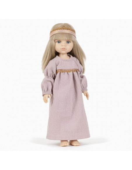 Carla en robe & couronne “Princesse au petit pois” - Minikane