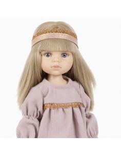 Carla en robe & couronne “Princesse au petit pois” - Minikane 2