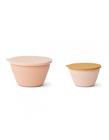 Foldable bowl set - Dale - Rose multi mix - Liewood - Fées et Pirates Foldable bowl set - Dale - Rose multi mix - Liewood - Fées et Pirates