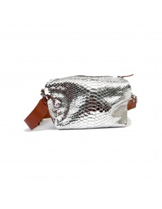 Sac Le Sohna Pouf Argent boa - HERBERT Frére et Soeur - Fées et Pirates