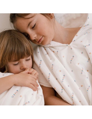 Fées et Pirates - Poncho de bain Pepito Amour - medium - Rose in April