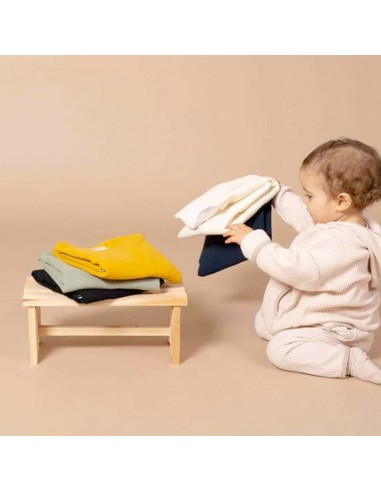 Fées et Pirates - Matelas à langer "Comme un bonbon" - Moutarde - Bebel