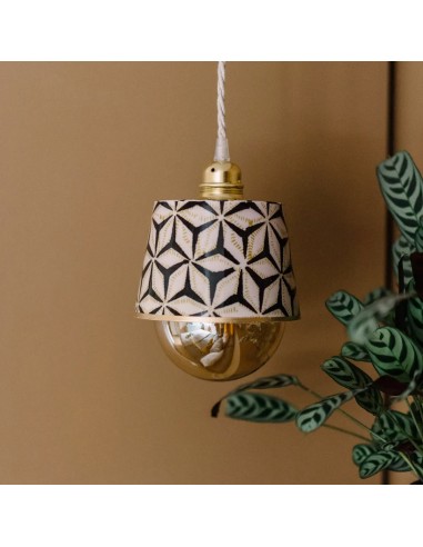 Suspension Luminus Stars Carbone - Luminaire complet - Boncoeurs - Fées et Pirates