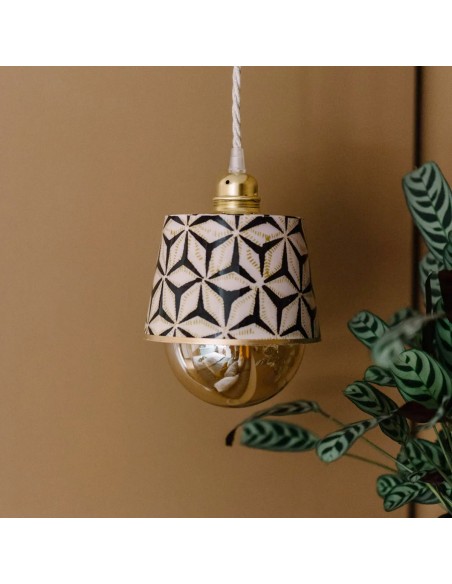 Suspension Luminus Stars Carbone - Luminaire complet - Boncoeurs - Fées et Pirates