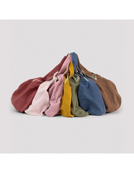 Sac bowling en coton bio - Bleu horizon - Les pensionnaires - Fées et PIrates