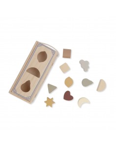 Moon star-cloud and star shape sorter - Konges - Fées et Pirates 2
