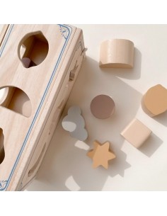 Moon star-cloud and star shape sorter - Konges - Fées et Pirates