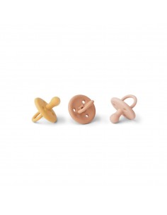 Lot de 3 tétines Paula - Tuscany rose multi mix - Liewood - Fées et Pirates