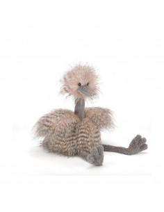 Peluche autruche Odette Ostrich - TM - Jellycat - Fées et Pirates