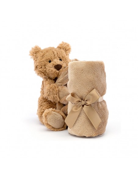 Doudou Bartholomew Bear Soother - Jellycat - Fées et Pirates