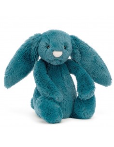 Peluche Lapin bashful mineral blue  bunny - 31cm - Jellycat - Fées et Pirates
