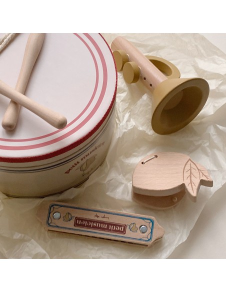 Set musical avec tambour - Konges - Fées et Pirates