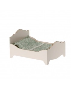 Wooden bed, Mouse - Maileg 2