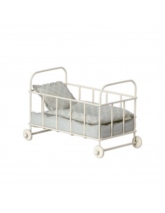Cot bed, Micro - Blue - Maileg - Fées et Pirates 2