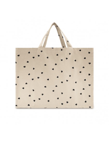 Fées et Pirates - Sac cabas coeur sable - Rose in April