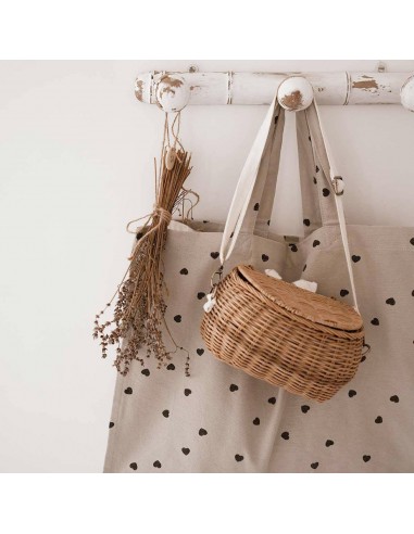 Fées et Pirates - Sac cabas coeur sable - Rose in April Fées et Pirates - Sac cabas coeur sable - Rose in April